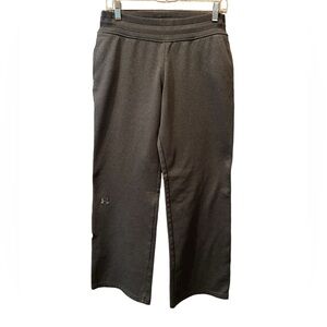 Under‎ Armour storm women grey pants semi fitted pockets draw string; M